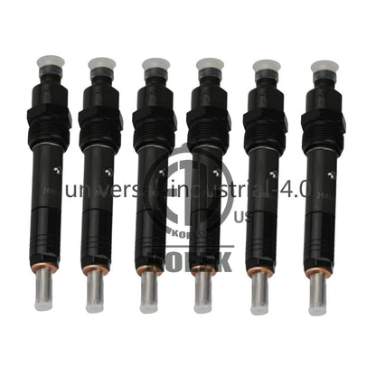 6PCS Fuel Injector 2645A044 LJCB009 for Perkins Engine 1006-60T 1004-40T #ko