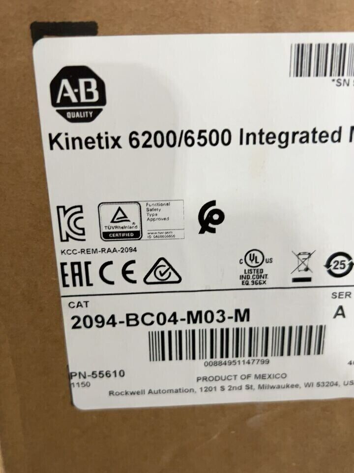 New Sealed Allen Bradley 2094_BC04_M03_M Integrated Axis Module - ALLEN BRADLEY
