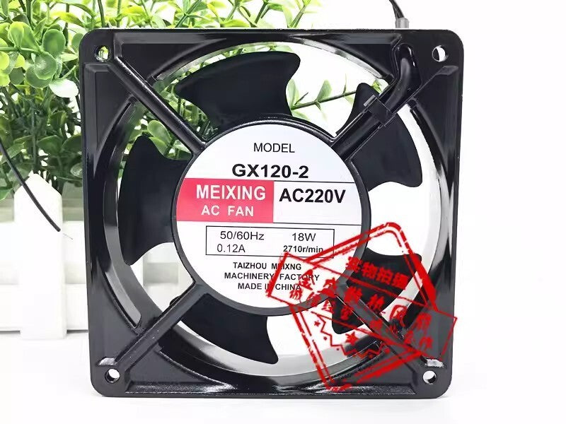 MEIXING GX120-2 12038 AC220V 0.12A 18W 12CM AC Axial Cooling Fan