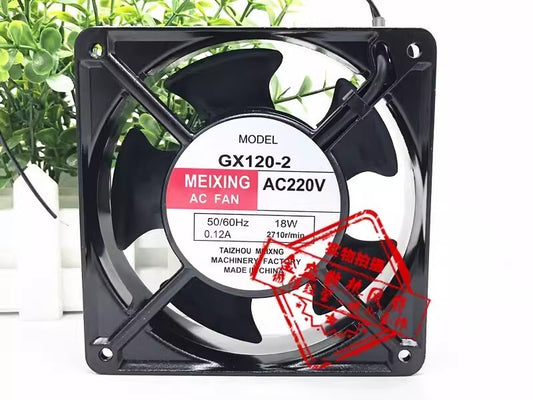 MEIXING GX120-2 12038 AC220V 0.12A 18W 12CM AC Axial Cooling Fan