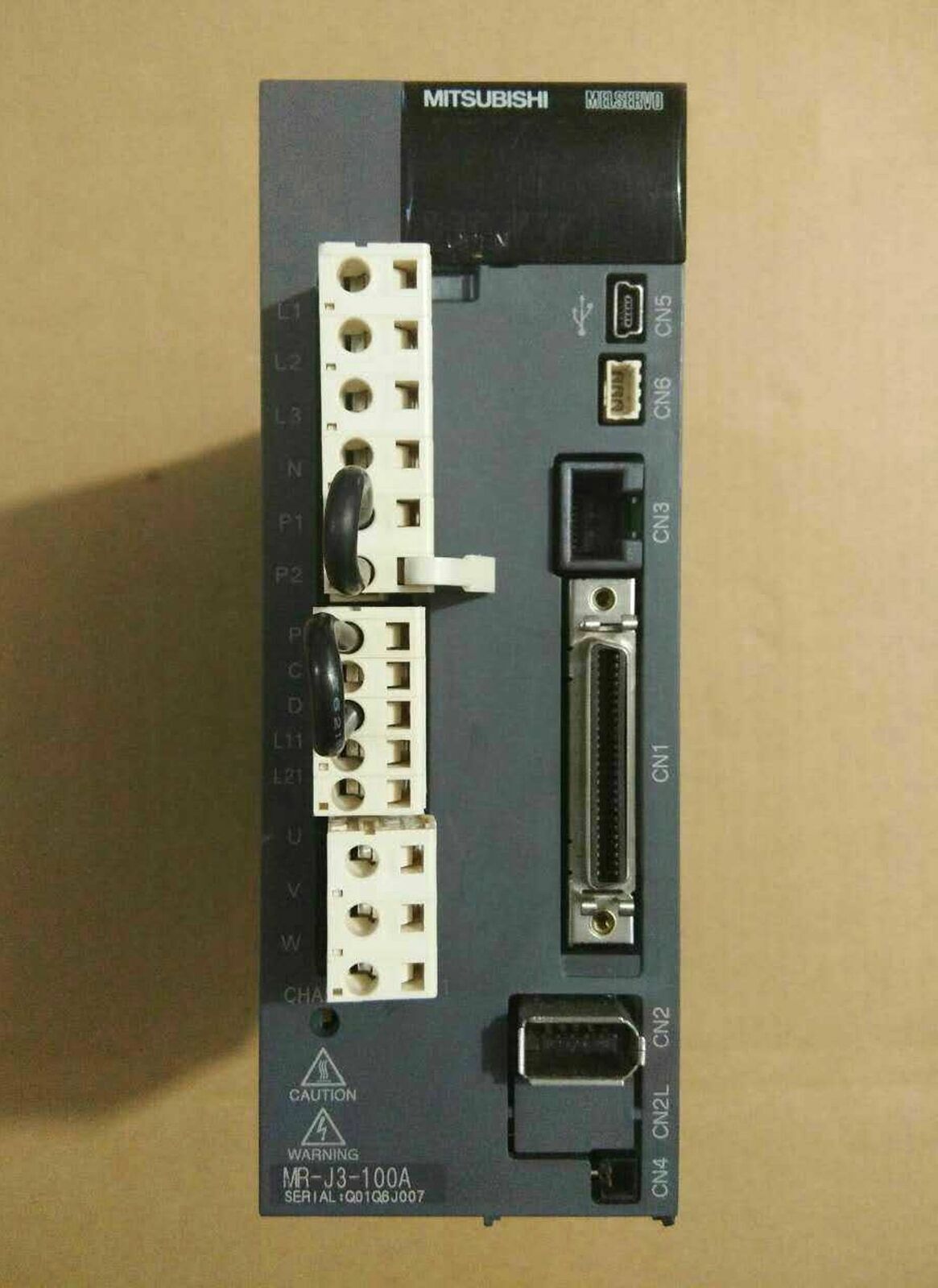 Mitsubishi servo drive MR-J3-100A, Tested & Working - MITSUBISHI