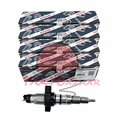 4x 0445120254 5263317 Diesel Fuel Injector for Cummins ISB QSB 5.9L Engines