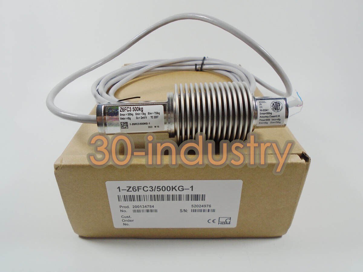 HBM Bellow Sensor Load Cell Replacement 1-Z6FC3, 500KG Capacity - HBM