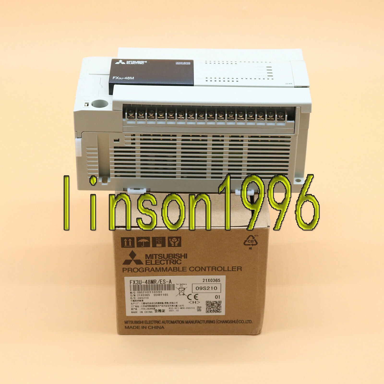 Mitsubishi In Box FX3U-48MR/ES-A PLC programmable logic controller with advanced features and high performance - MITSUBISHI