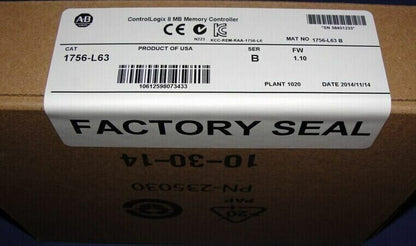 ControlLogix AB 1756-L63 Memory Controller - CONTROL LOGIX