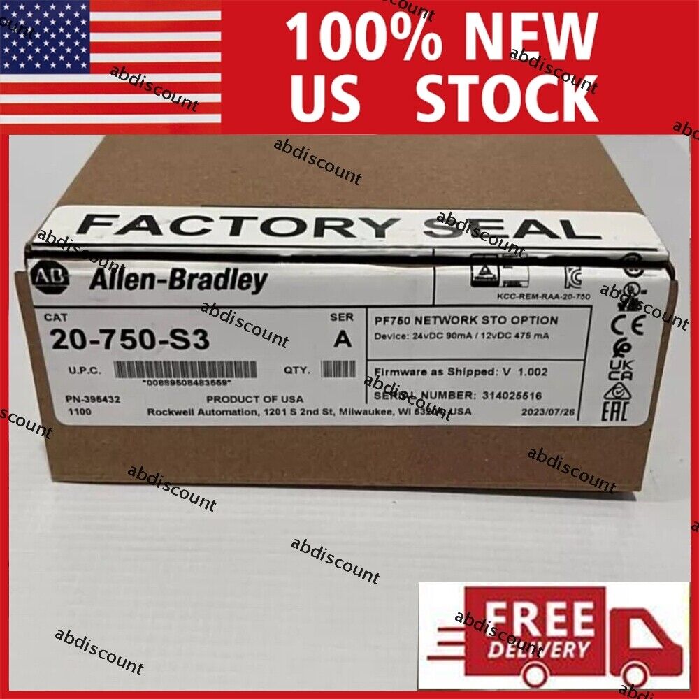 Allen Bradley Safe Speed Monitor AB 20-750-S3 Series A US - ALLEN BRADLEY