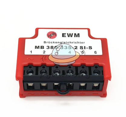 EWM Brückengleichrichter MB 380/335-2 SI-S full wave Ship Brake Rectifier module