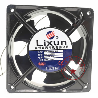 1PCS QA12038HBL3 AC380V 21W 12CM Cooling Fan