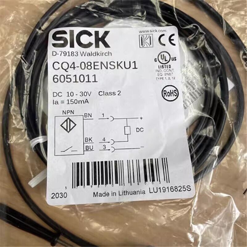new 1pcs SICK Photoelectric Switch CQ4-08ENSKU1 Capacitive Proximity Sensor 6051011 - SICK