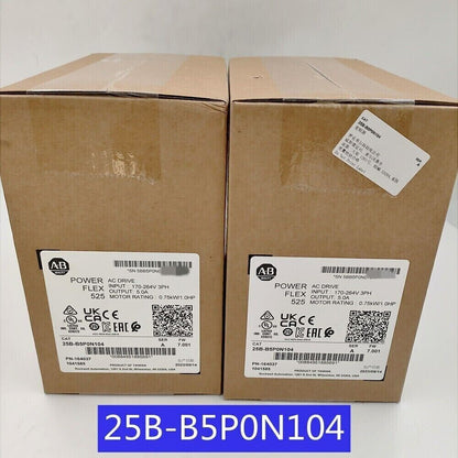 Allen-Bradley Powerflex 525 1HP Drive 25B-B5P0N104 NEW AND SEALED - ALLEN-BRADLEY