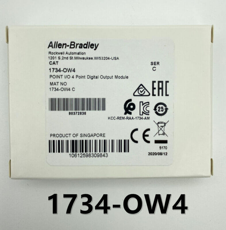 Allen-Bradley POINT 4 Point Digital Output Module PLC sealing NEW - ALLEN-BRADLEY