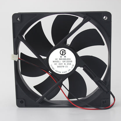 GF 24V 0.25A GF1225B 12025 X65FH-21 inverter cooling fan