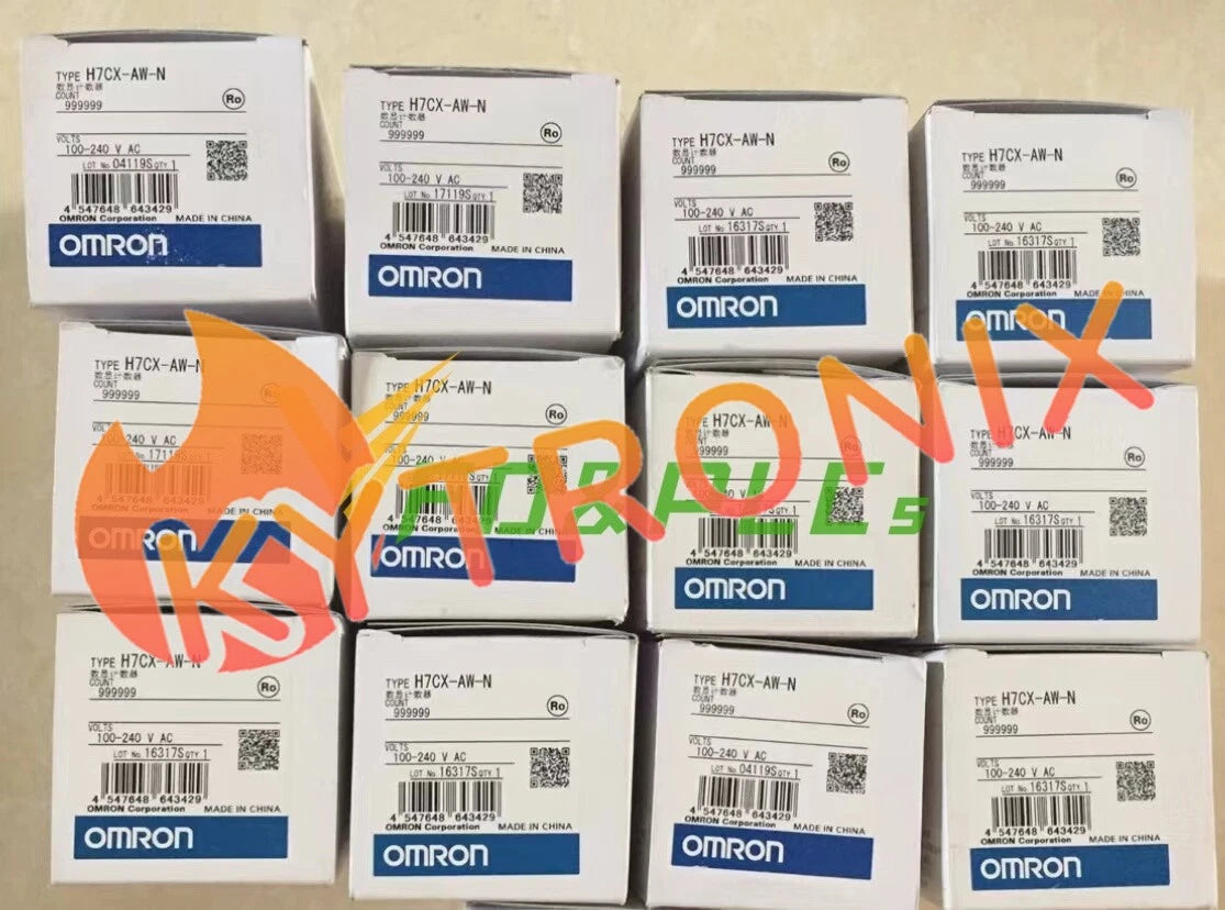 1PC Omron H7CX-AW-N Counter H7CX-AW-N 100-240VAC In Box Fast Shipping