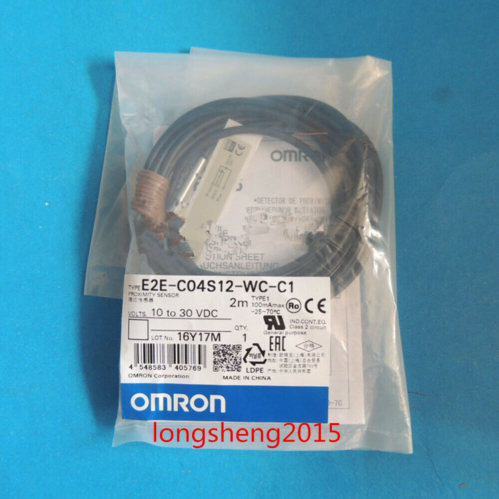 new 1PC Omron Proximity Switch E2E-C04S12-WC-C1 E2EC04S12WCC1 - OMRON