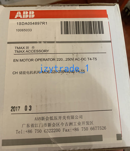 ABB KT5M2 Motor Operator 220-250V AC/DC 1SDA054897R1 - ABB