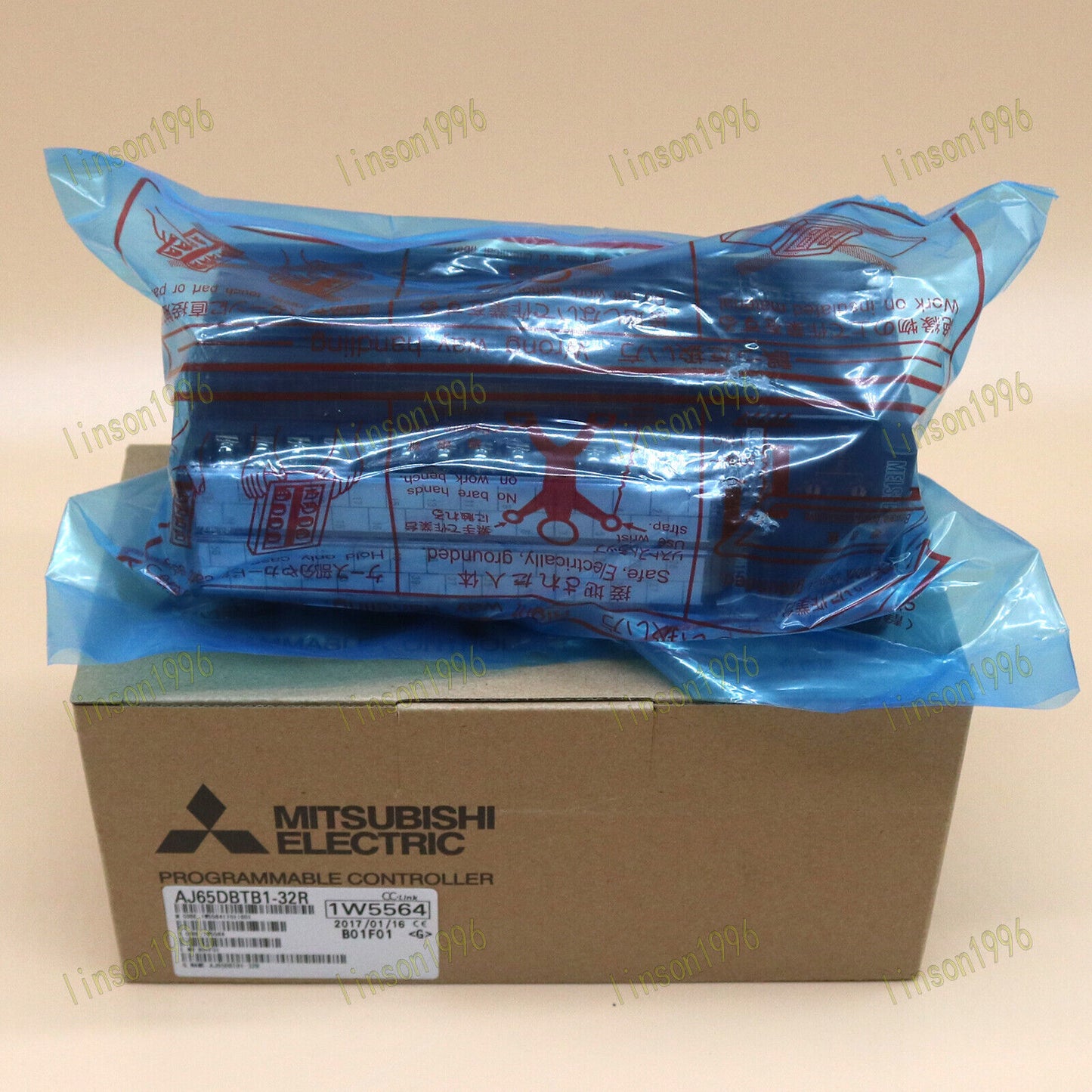 MITSUBISHI Melsec Link AJ65DBTB1-32R Terminal Block - MITSUBISHI