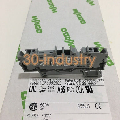 2002-1681 Spring Self-Locking 2-Wire Fuse Terminal Block - 100pcs - KOEED
