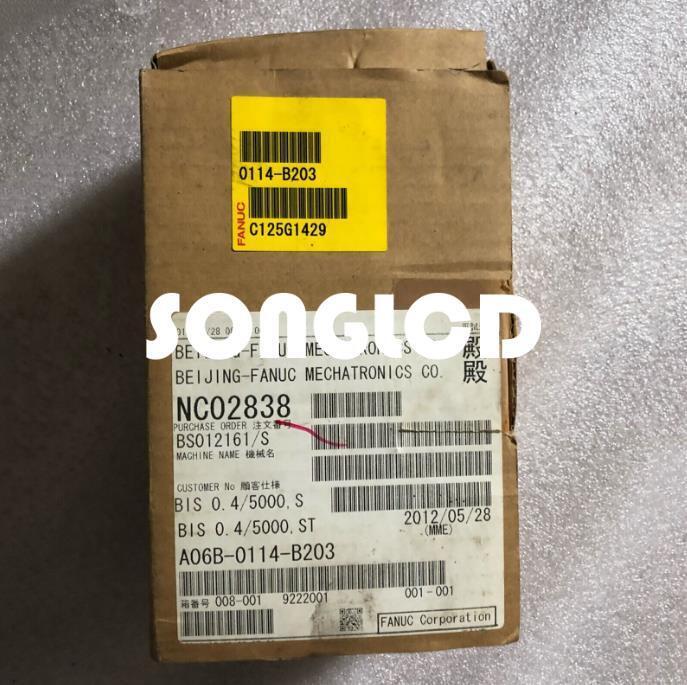 1PCS NEW A06B-0114-B203 Servo Motor for Precision Applications - UNKNOWN BRAND