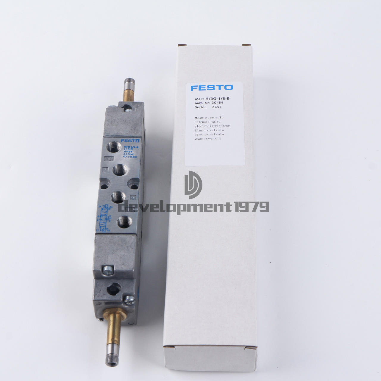 new 1PC FESTO MFH-5/3G-1/8-B 30484 Air Solenoid Valve