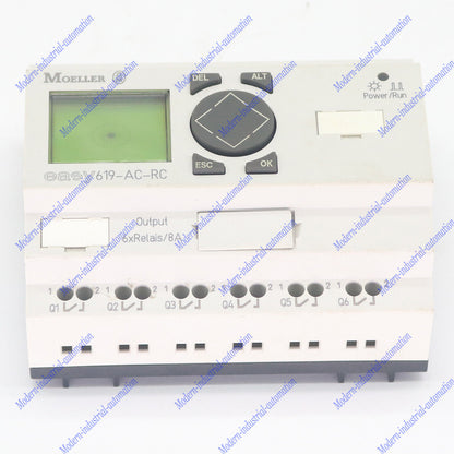 used Eaton MOeller Control Relay EASY619 AC RC spot stock - EATON MOELLER