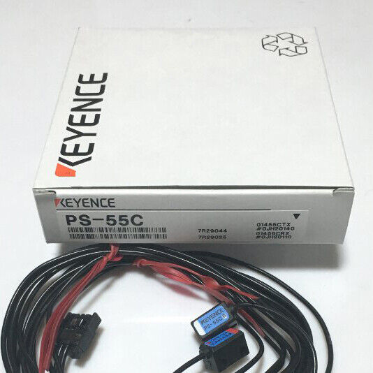 1PC KEYENCE PS-55C Fibre Optic Sensor Fibre Amplifier - KEYENCE