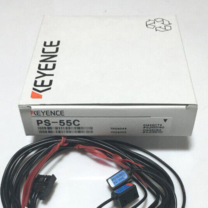 1PC KEYENCE PS-55C Fibre Optic Sensor Fibre Amplifier - KEYENCE