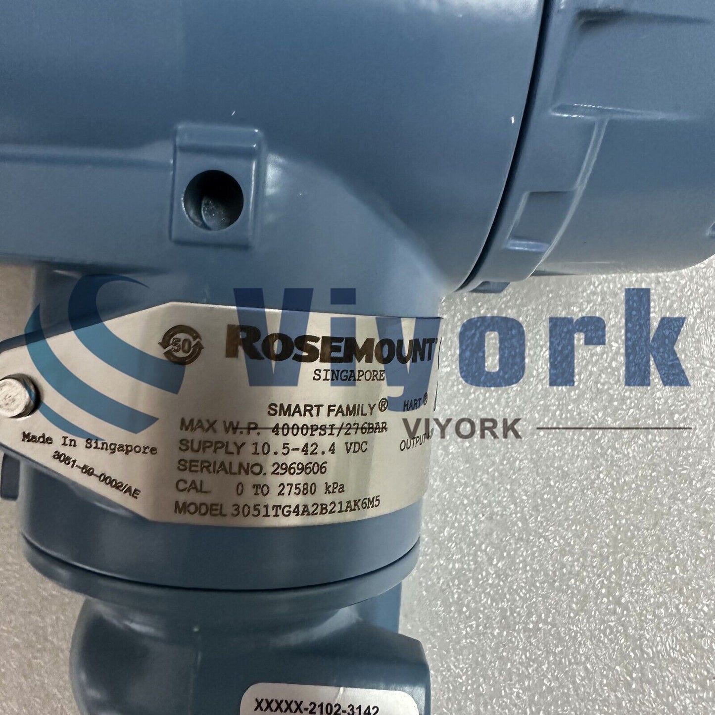 new Rosemount 3051TG4A2B21AK6M5 PRESSURE TRANSMITTER & - ROSEMOUNT