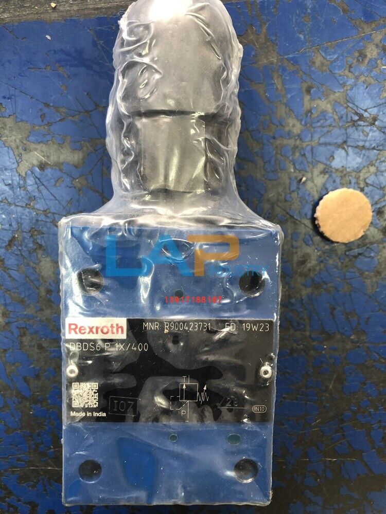 REXROTH VALVE R900423731 DBDS6P1X/400 - 400bar Pressure Control - REWROTH