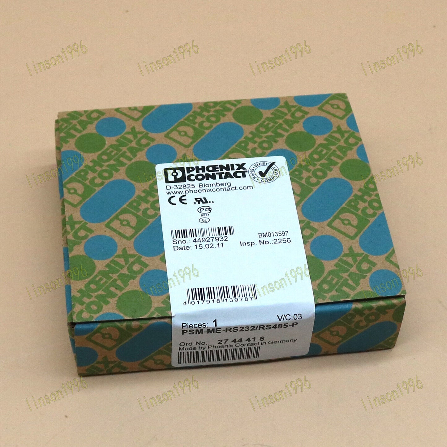 1PC Phoenix Contact PSM-ME-RS232/RS485-P 2744416 Interface Converter - PHOENIX CONTACT