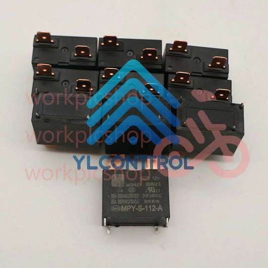 10PCS MEISHUO MPY-S-112-A Power Relay 4 Pins 12VDC 20A 250VAC