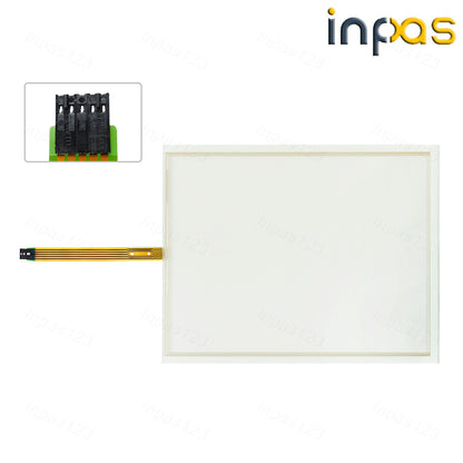 new For 6AV7843-0BF10-0CB0 6AV7 843-0BF10-0CB0 Touch screen glass +Protective flim