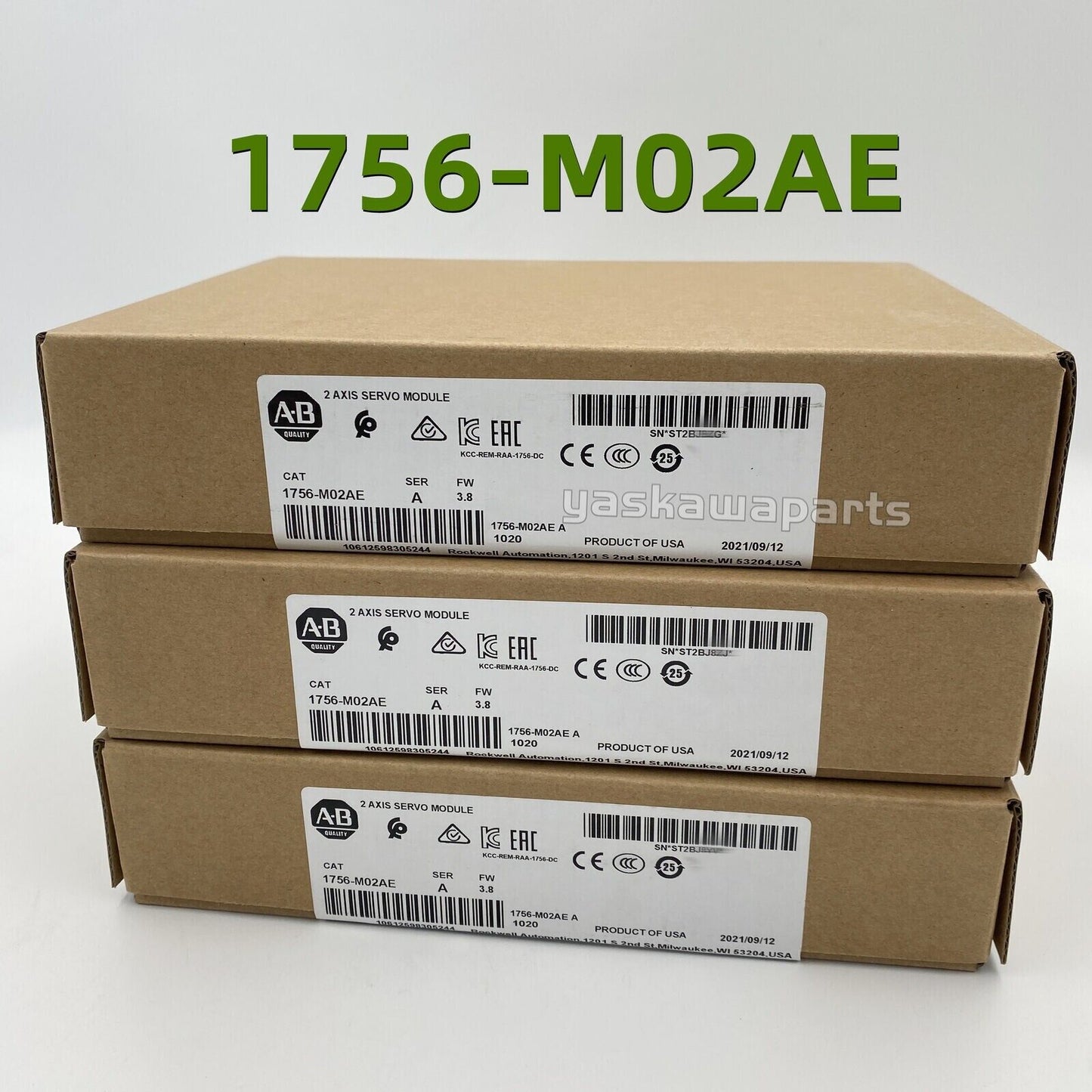 ControlLogix 2-Axis Analog Servo Module 1756M02AE New Sealed - CONTROLLOGIX