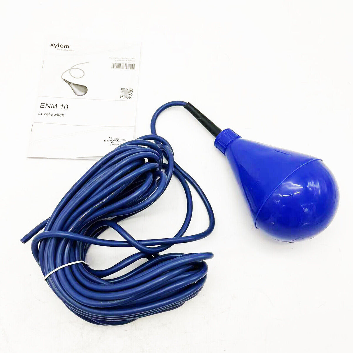 new FLYGT ENM-10 Blue Bulb Type Water Level Controller Float Level ...