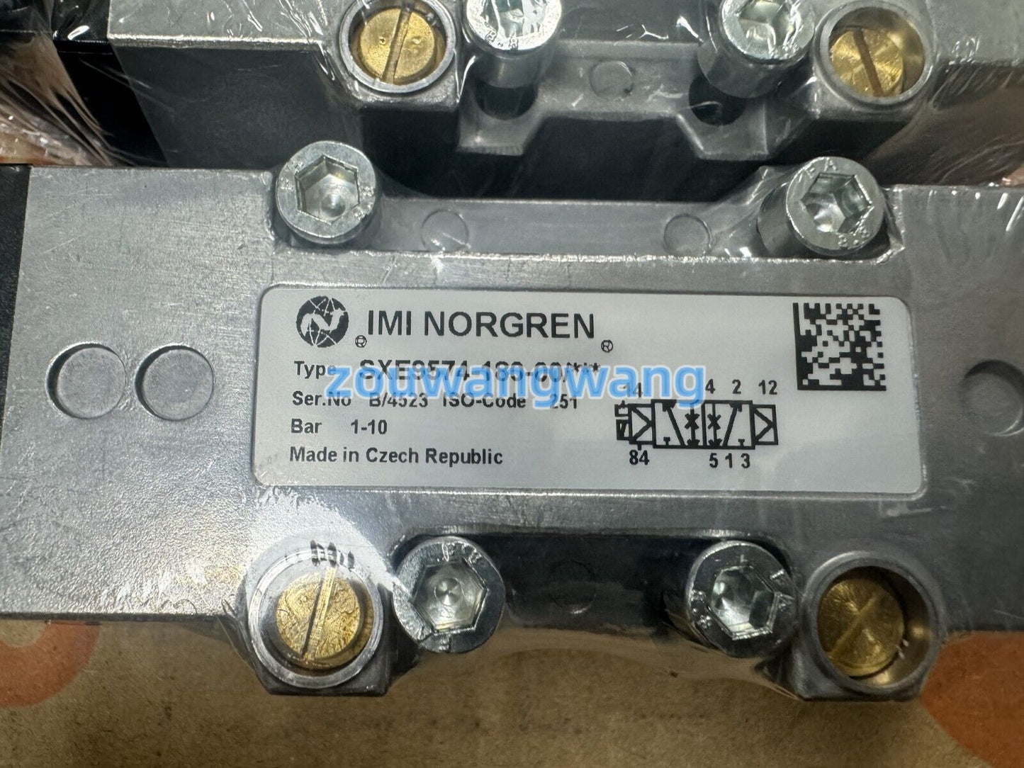 NORGREN SXE9574-180-00 Spring-Actuated Solenoid Valve - NORGREN