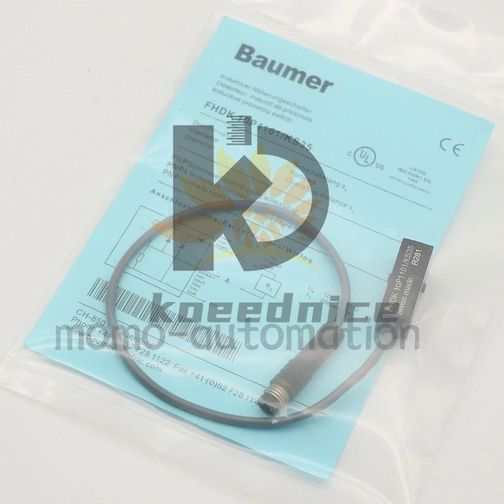 Baumer FHDK 10P1101/KS35 Photo Electric Sensor, 10-30VDC