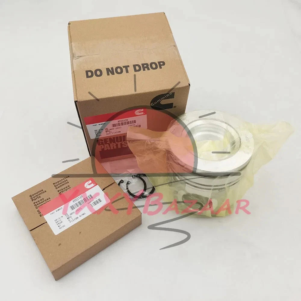 1x Piston & Piston Rings Kits Fits For Dodge Ram 6.7L 2007-2019 Cummins 4955520