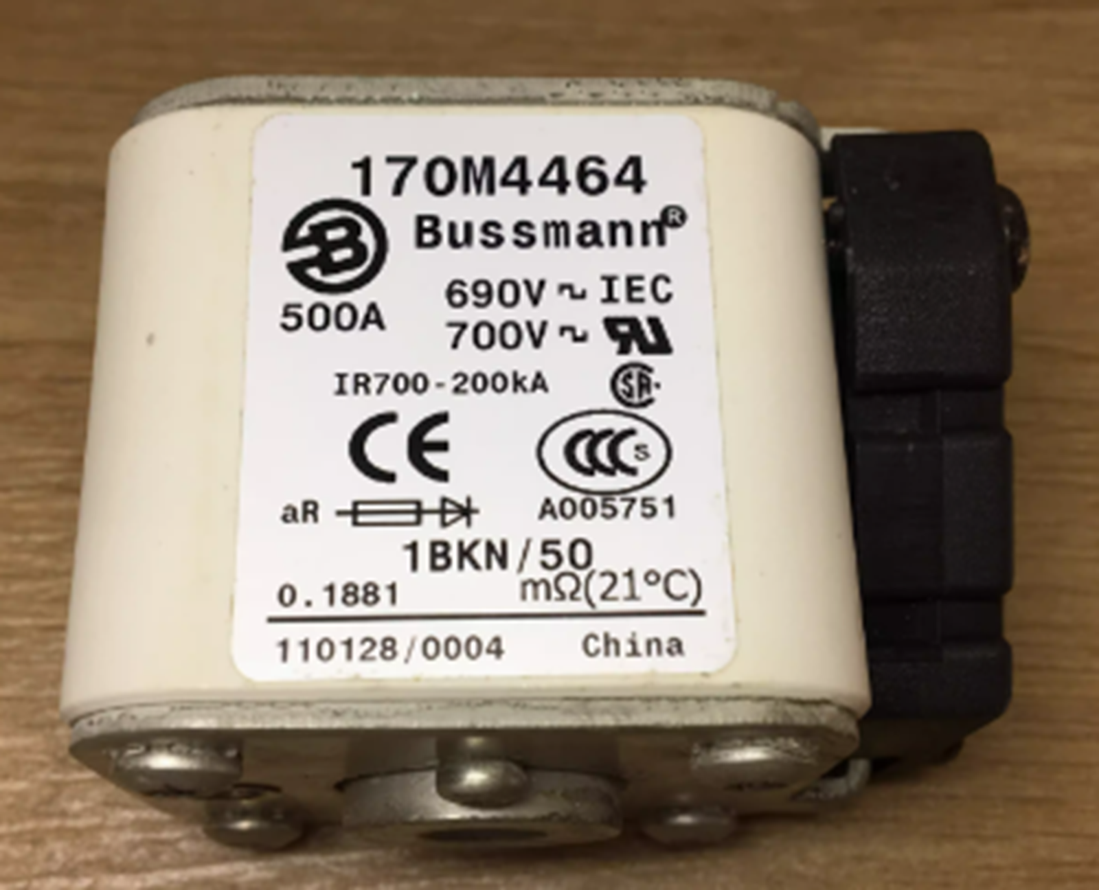 BUSSMANN 170M4464 Fuse 700V 500A BUSSMANN