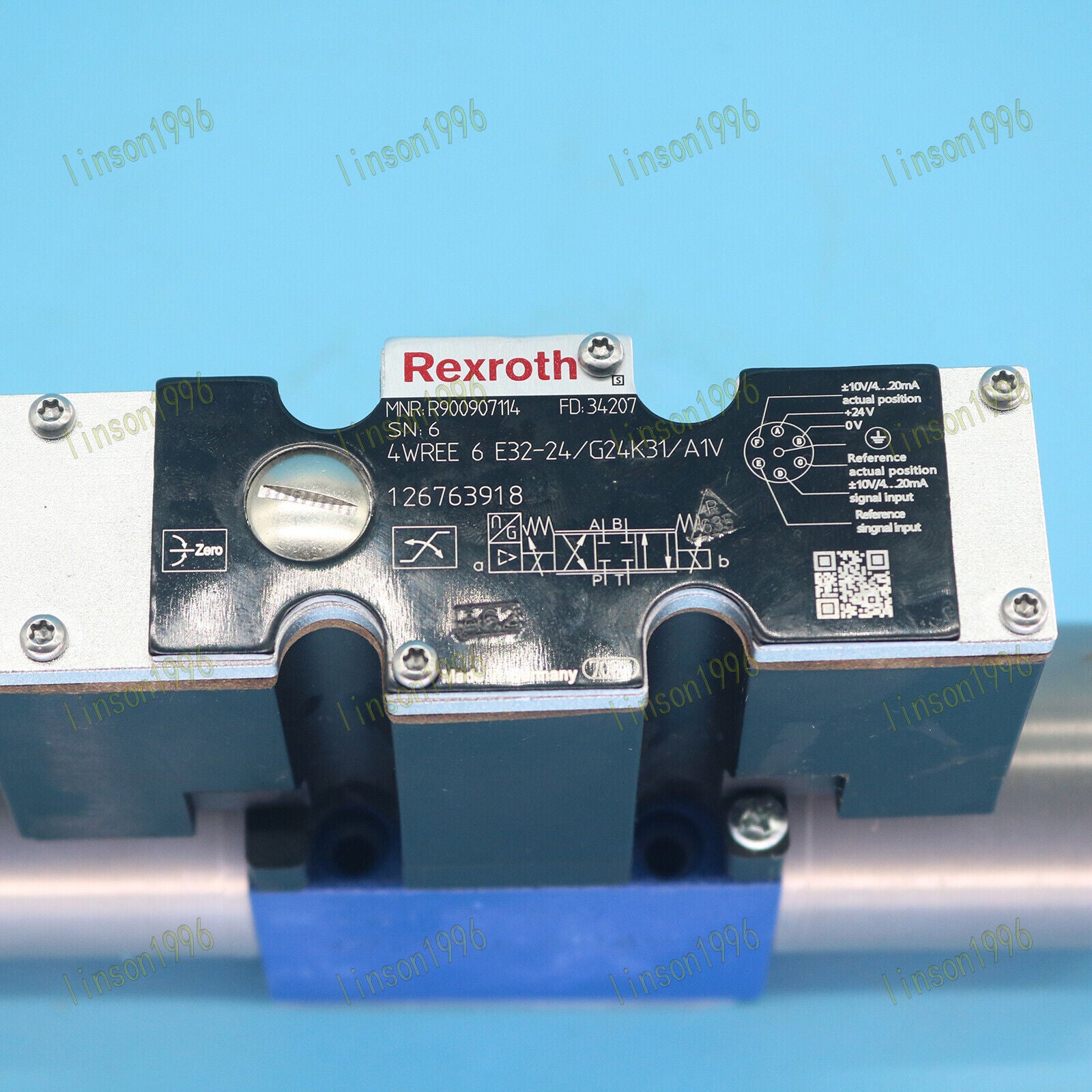 new  Rexroth 4WREE6E32-24/G24K31/A1V R900907114 Valve 1 Year Rexroth