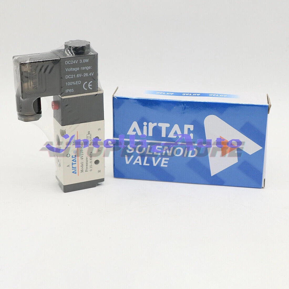 1Pcs 4V210-06 Airtac Solenoid Valve 24VDC -US