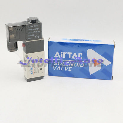 1Pcs 4V210-06 Airtac Solenoid Valve 24VDC -US