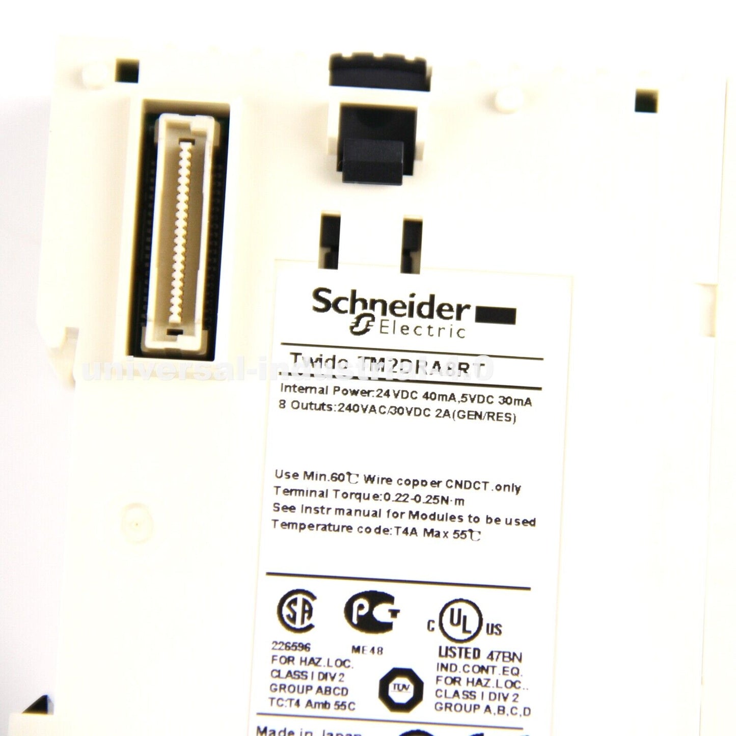 SCHNEIDER TM2DRA8RT PLC Expansion Module - SCHNEIDER