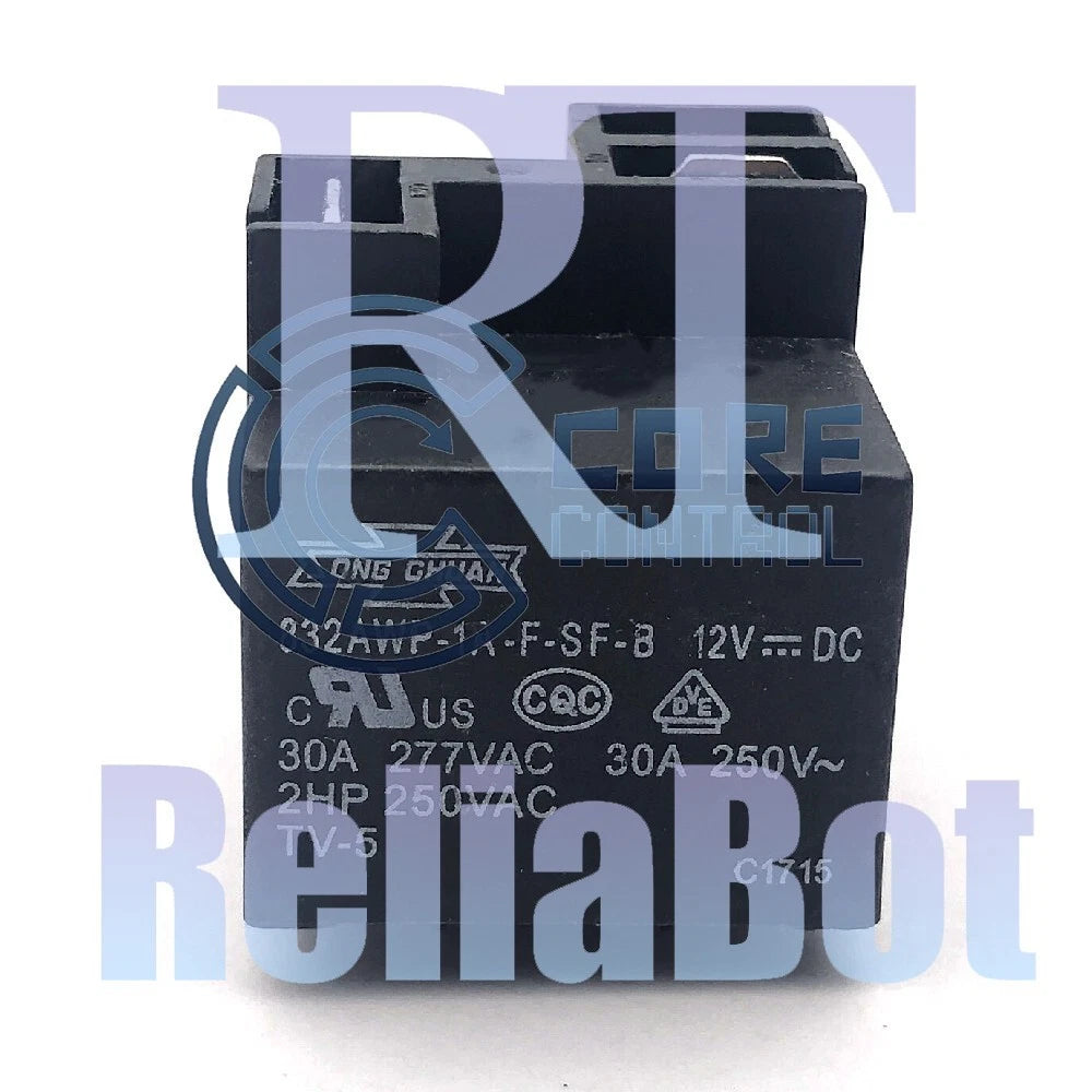 Songchuan 832AWP-1A-F-SF-B 12VDC 30A Power Relay 4 Pins