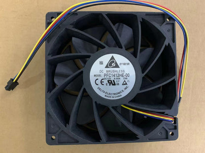 new 1pcs for Delta server fan PFC1412HE-00 12v 9.00A 14038 14CM E10 violence fan