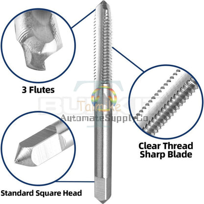 No 5-44 UNF Tap and Die Set Right Hand, 5 x 44 UNF Thread Tap and Round Die