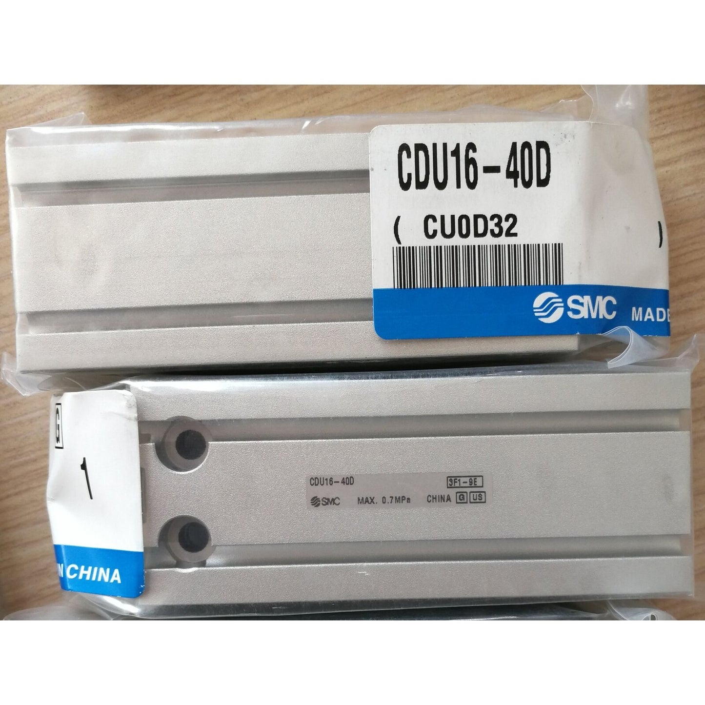 ONE SMC CDU16-40D Cylinder Installation - ONE SMC