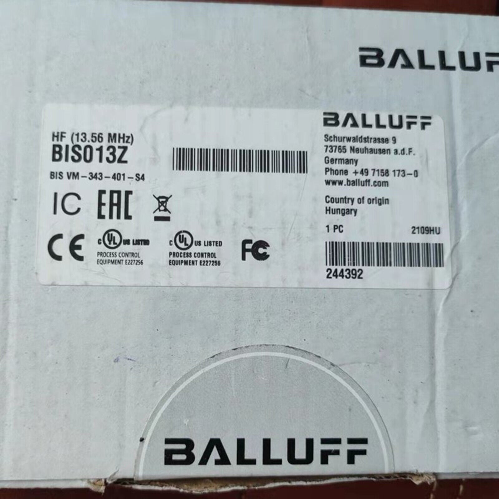 new 1pcs  balluff BIS013Z BIS VM-343-401-S4 in box SHIP