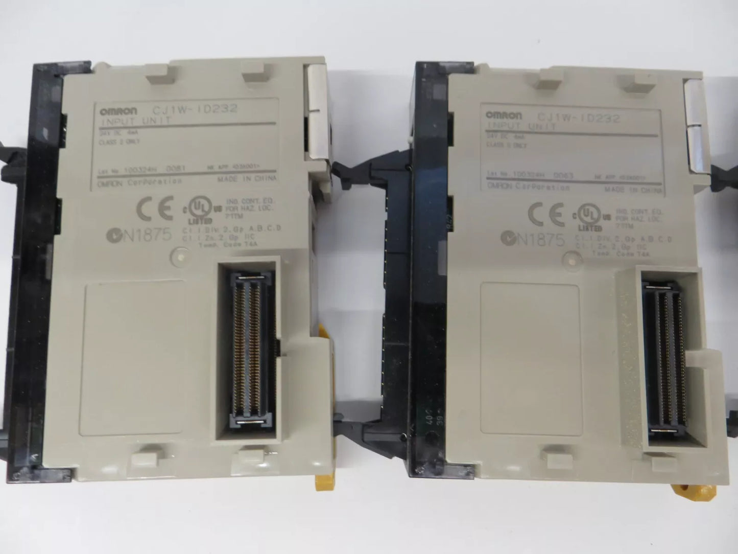 OMRON CJ1W-ID232 PLC Input Unit - Product Details - OMRON