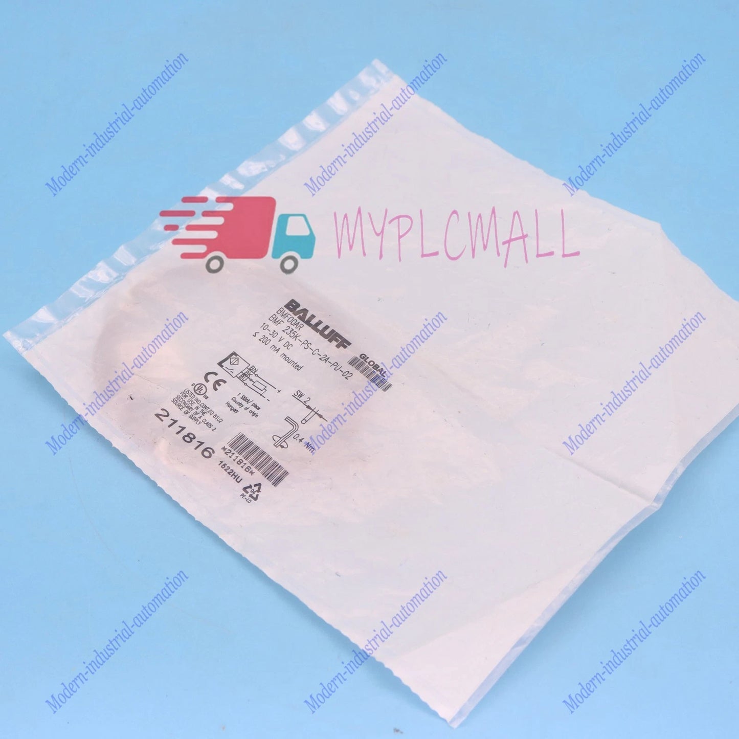 1pc Balluff BMF 235K-PS-C-2A-PU-02 Proximity sensor Fast Shipping