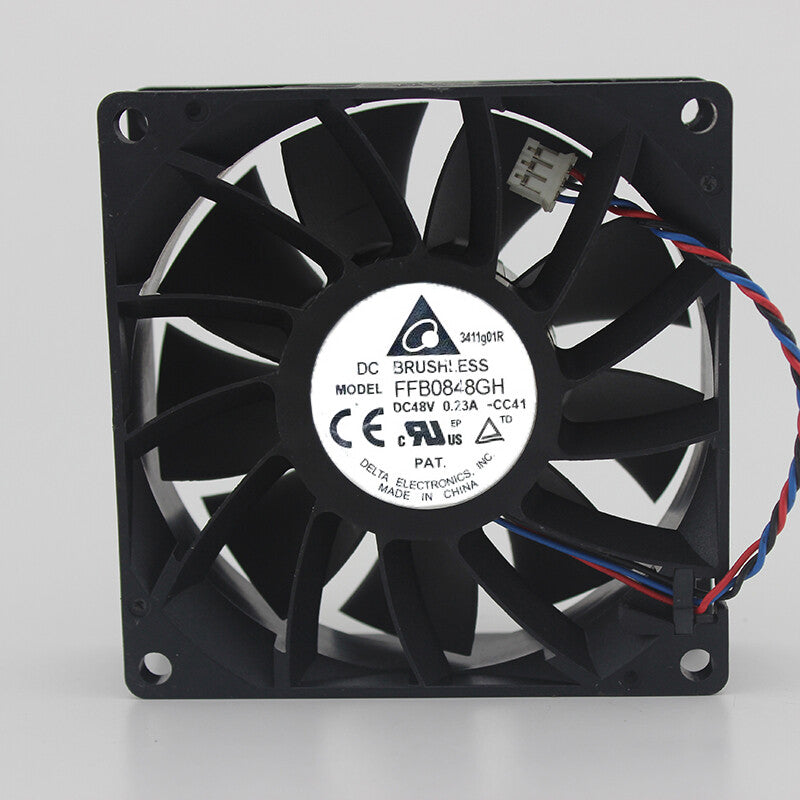 1pcs DELTA FFB0848GH 48V 0.23A 8cm 80mm 3-wire cooling fan