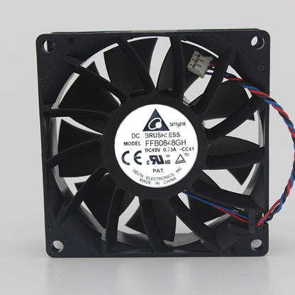1pcs DELTA FFB0848GH 48V 0.23A 8cm 80mm 3-wire cooling fan